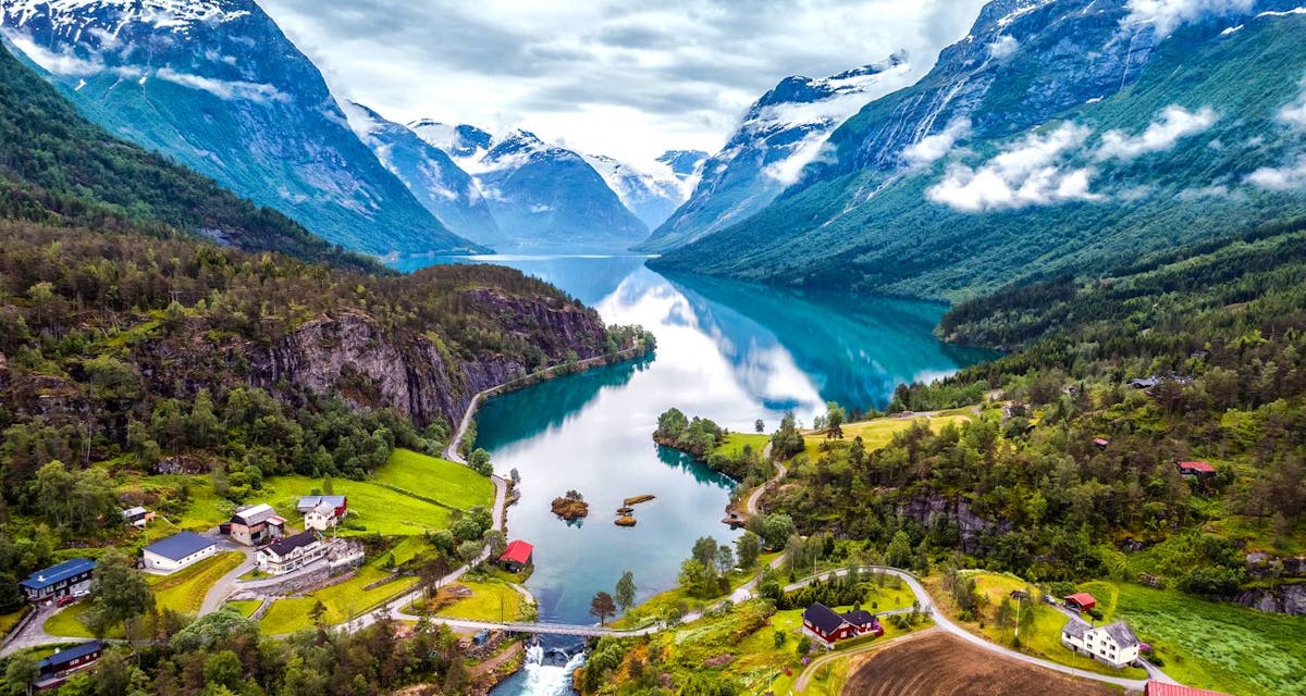 Exploring the fjords of Norway