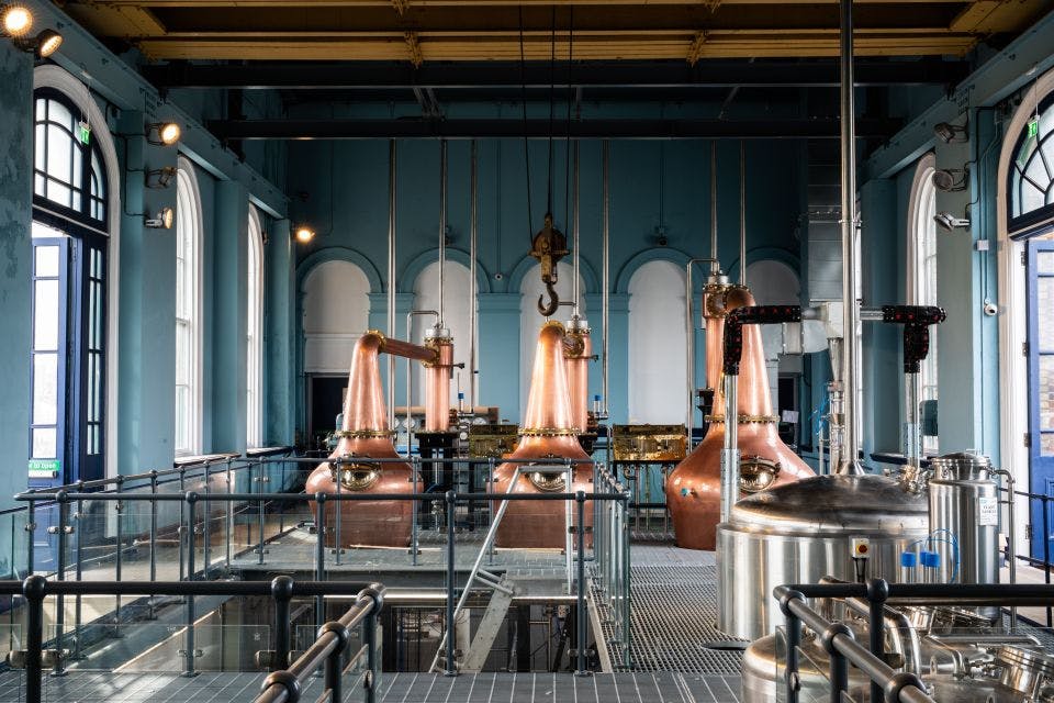 Whiskey distilleries in Ireland